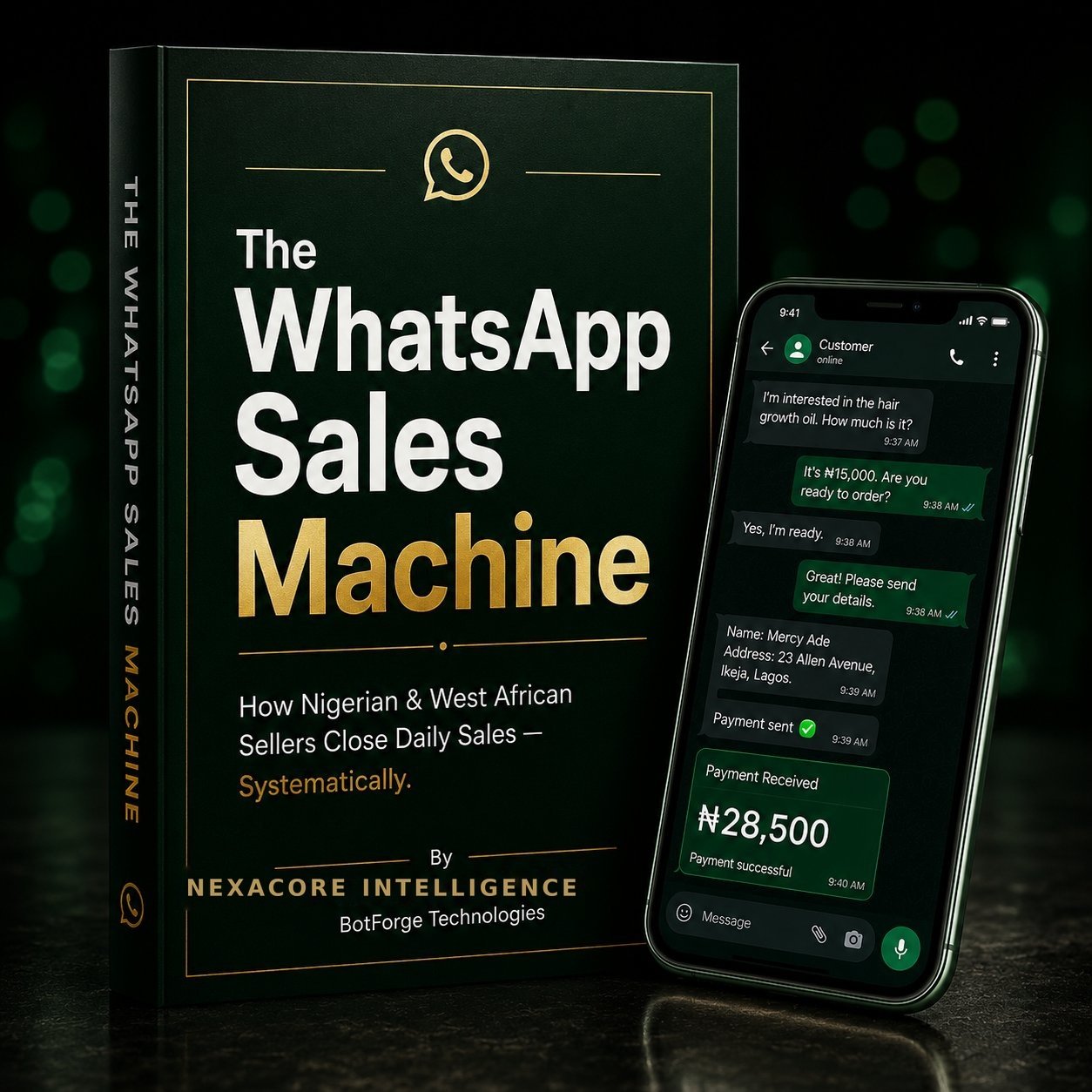 The WhatsApp Sales Engine playbook — product cover